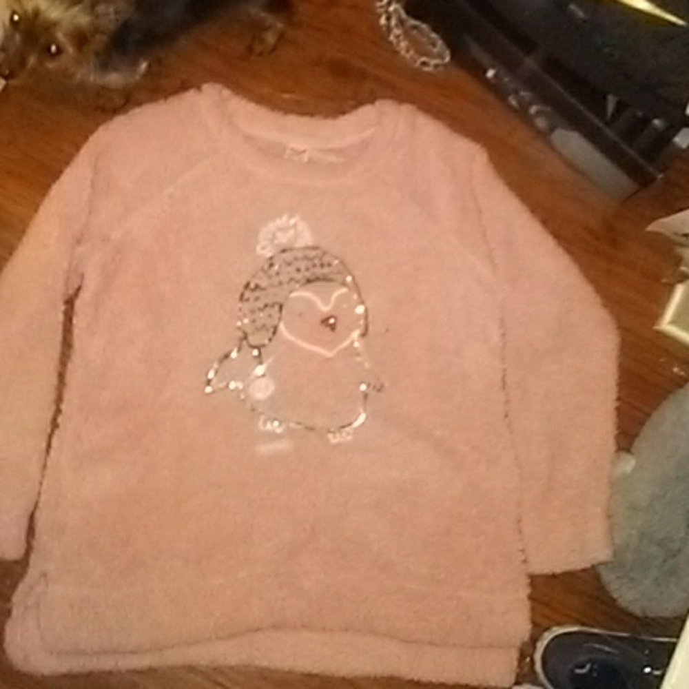Pink sweater